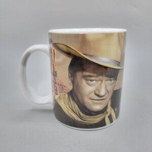 John Wayne The Duke Cowboy Mug With Signature Print Western 12 oz